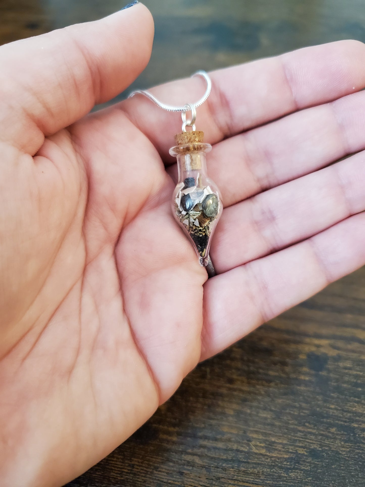Protection Spell Jar Necklace