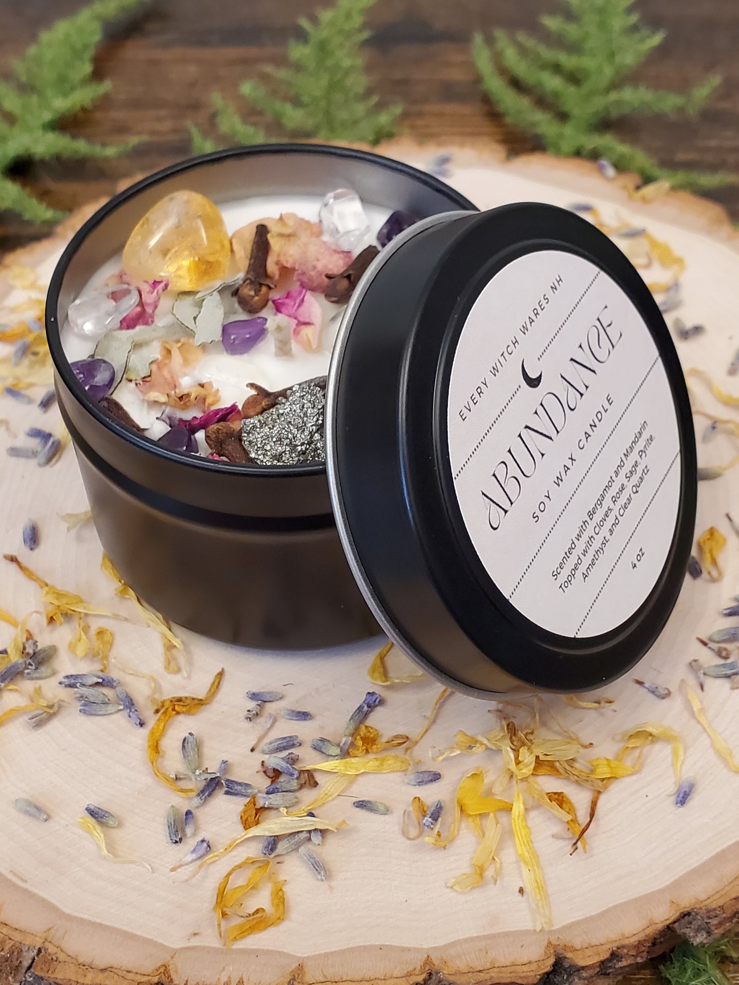 Abundance Intention Candle