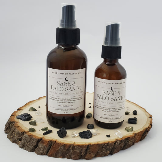 Sage and Palo Santo Cleansing Spray